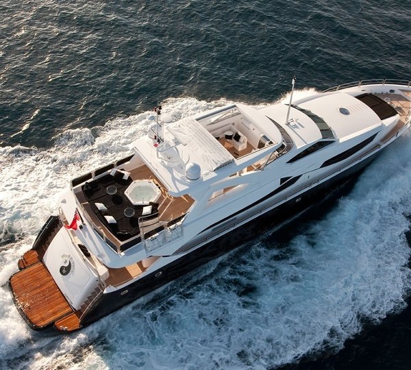 BLACK AND WHITE Yacht Charter Details, Sunseeker CHARTERWORLD Luxury